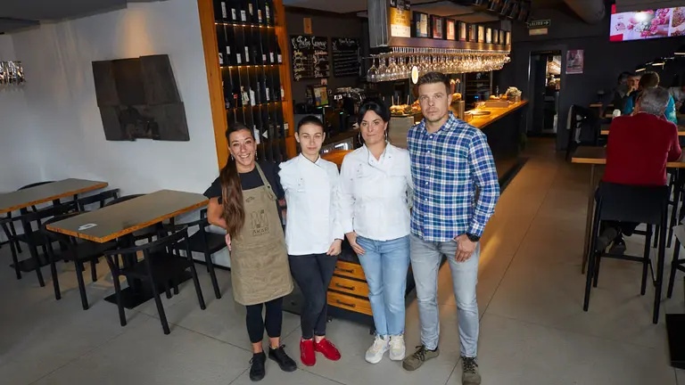 Restaurante Akari Gastroteka, en la calle Cataluña número 8 de Pamplona. IÑIGO ALZUGARAY