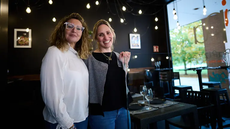 Restaurante Ipa Pizza, en la Parque de los Enamorados de Pamplona. PABLO LASAOSA