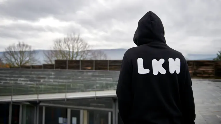 Imagen de archivo de una entrevista realizada a LKN. IRANZU LARRASOA&Ntilde;A