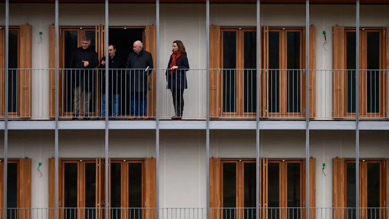 La nueva edificaci&oacute;n de Bera cuenta con ocho vivienda de tres y dos habitaciones. CEDIDA