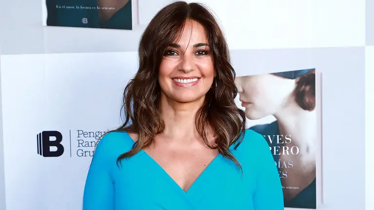 Maril&oacute; Montero en la presentaci&oacute;n del libro de Nieves Herrero "Esos d&iacute;as azules". JOSEFINA BLANCO