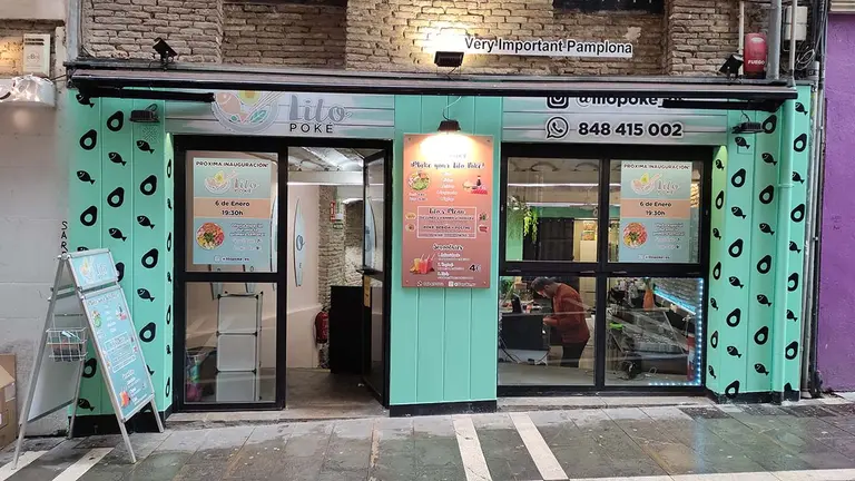 Antiguo local de la Verguería convertido en Lilo Poké. L.V.R.