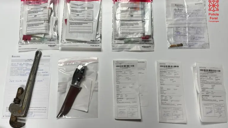 Denuncias e incautaciones realizadas al investigado en Ma&ntilde;eru. - POLIC&Iacute;A FORAL