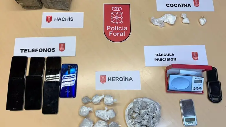 El punto de venta desmantelado operaba principalmente en el barrio de la Rochapea de Pamplona. POLIC&Iacute;A FORAL