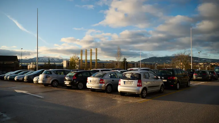 Aparcamiento disuasorio de Arrosad&iacute;a. PABLO LASAOSA