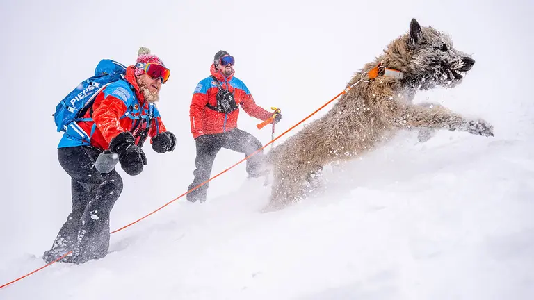 Imagen de archivo de un rescate en la monta&ntilde;a tras una avalancha de nieve. 
Photo: Tane&egrave;ek David/CTK/dpa