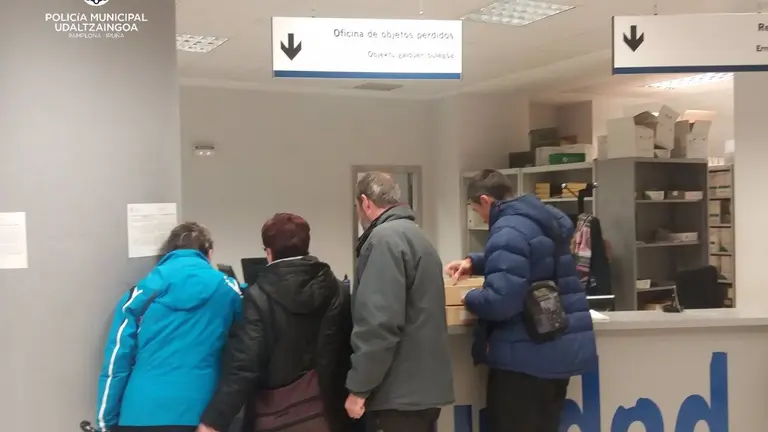 Oficina de objetos perdidos de la Polic&iacute;a Municipal de Pamplona. - POLIC&Iacute;A MUNICIPAL DE PAMPLONA