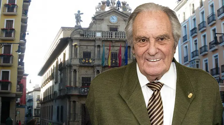 Jos&eacute; Javier Vi&ntilde;es Rueda, exalcalde de Pamplona. ARCHIVO