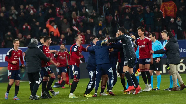 Partido de cuartos de final de la Copa del Rey entre CA Osasuna y Sevilla FC disputado en el estadio de El Sadar. I&Ntilde;IGO ALZUGARAY