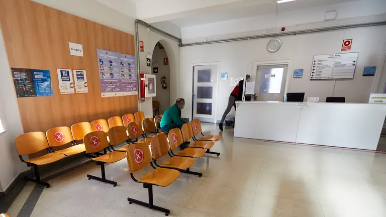 Huelga de m&eacute;dicos en el centro sanitario doctor San Mart&iacute;n de Pamplona. I&Ntilde;IGO ALZUGARAY