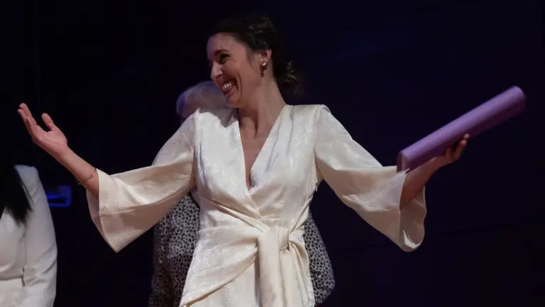 La ministra de Igualdad, Irene Montero, durante la entrega de reconocimientos por el D&iacute;a Internacional para la Eliminaci&oacute;n de la Violencia contra las Mujeres, en el Museo Nacional Centro de Arte Reina Sof&iacute;a, a 25 de noviembre de 2022, en Madrid (Espa&ntilde;a). Los reconocimientos son entregados a personas, proyectos e instituciones, que este a&ntilde;o 2022 han sido reconocidas por su labor en diferentes &aacute;mbitos en la lucha contra las violencias machistas. Este es uno de los actos que se desarrollan en Espa&ntilde;a durante la jornada de hoy para conmemorar el D&iacute;a Internacional de la Eliminaci&oacute;n de la Violencia contra la Mujer declarado por la Asamblea General de Naciones Unidas para sensibilizar a los ciudadanos respecto al problema. El d&iacute;a 25 fue elegido en 1999 por la ONU para rememorar el asesinato en Rep&uacute;blica Dominicana en 1960 de las hermanas Mirabal, activistas pol&iacute;ticas que se opusieron a la dictadura del entonces dictador de ese pa&iacute;s Rafael Le&oacute;nidas Trujillo. EDUARDO PARRA / EUROPA PRESS
