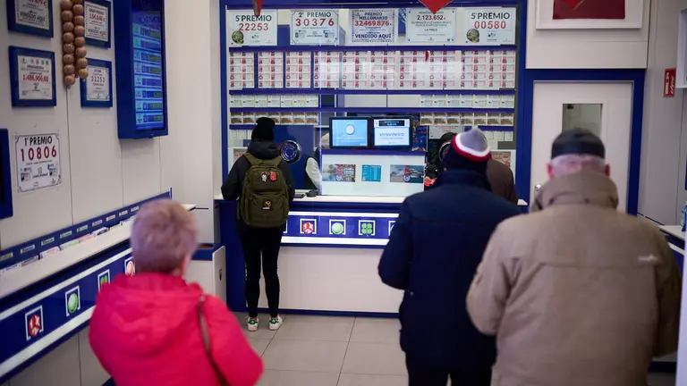 Administraci&oacute;n de loter&iacute;a en Pamplona. PABLO LASAOSA