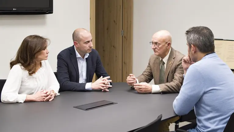 Marian Sanz, Mikel Bezunartea, Bernardo Ciriza y Javier Jim&eacute;nez - PSN