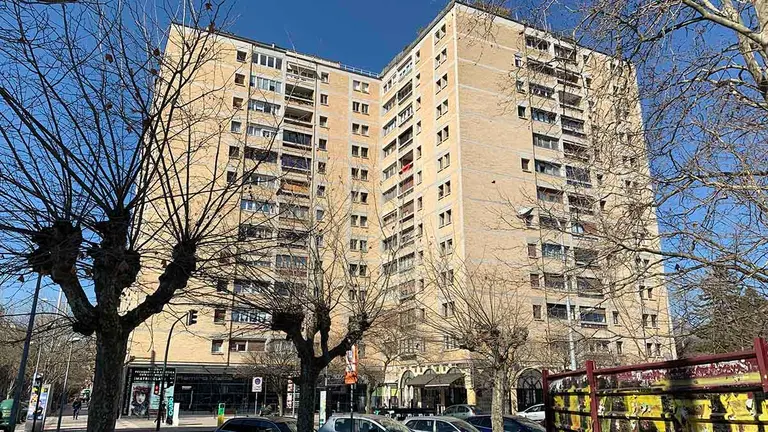 Las torres de Huarte en el barrio de Iturrama en Pamplona. Navarra.com