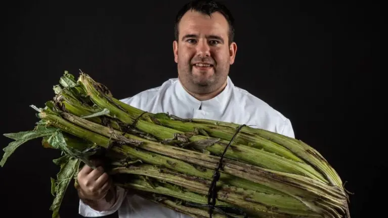 Luis Salcedo, chef del hotel restaurante Remigio de Tudela. HOTEL RESTAURANTE REMIGIO