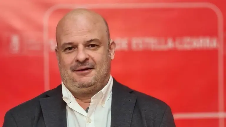 Fran Mole&oacute;n, candidato a la alcald&iacute;a de Estella por el Partido Socialista de Navarra. PSN