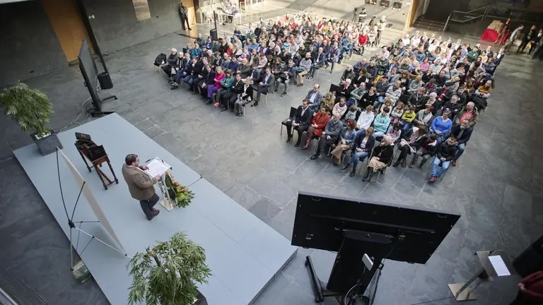Acto de clausura en el Parlamento de Navarra de las conmemoraciones del 500 aniversario de la batalla de Amaiur - PARLAMENTO DE NAVARRA