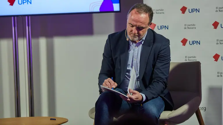 Acto 'UPN, tu reflejo en Navarra', con motivo de la celebraci&oacute;n del D&iacute;a Internacional de la Mujer y para dar a conocer las propuestas del partido en materia de igualdad, con la presencia de Javier Esparza y Cristina Ibarrola. I&Ntilde;IGO ALZUGARAY