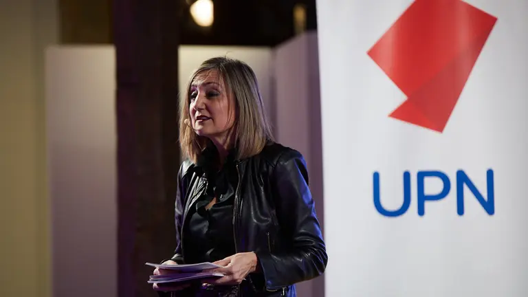 Acto 'UPN, tu reflejo en Navarra', con motivo de la celebraci&oacute;n del D&iacute;a Internacional de la Mujer y para dar a conocer las propuestas del partido en materia de igualdad, con la presencia de Javier Esparza y Cristina Ibarrola. I&Ntilde;IGO ALZUGARAY