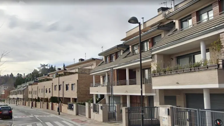 Calle Leoncio Urabayen de Pamplona. GOOGLEMAPS