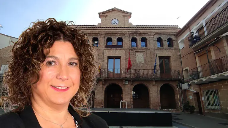 M&ordf; Carmen Segura, alcaldesa de Villafranca.