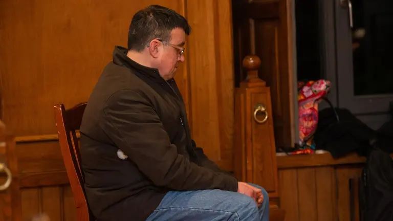 Jos&eacute; Luis Abet, durante la lectura del veredicto. - GUSTAVO DE LA PAZ/EUROPA PRESS