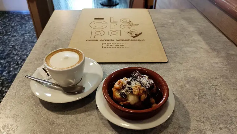 'Capirotada', pincho presentado por la cafetería La Crepa para la Semana del Pincho. NAVARRA.COM
