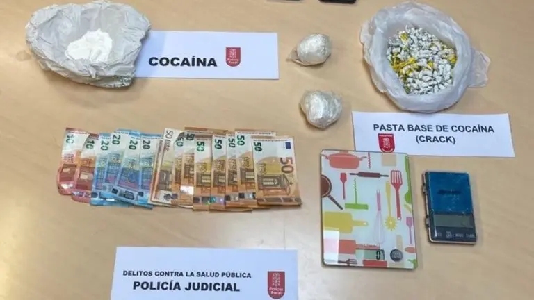 El crack produce efectos devastadores en el cerebro de los consumidores. POLIC&Iacute;A FORAL