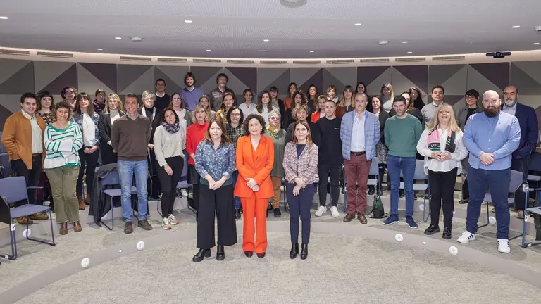 Resoluci&oacute;n de la Convocatoria de Proyectos Sociales de la Fundaci&oacute;n &rdquo;la Caixa&rdquo; en Pamplona. Jes&uacute;s Garzaron / Fundaci&oacute;n &rdquo;la Caixa&rdquo;.