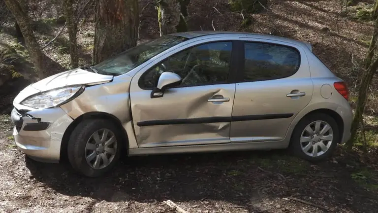 Imagen de c&oacute;mo qued&oacute; el coche tras el ataque. CEDIDA
