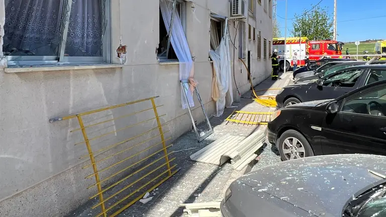 Explosi&oacute;n de gas en una vivienda de Villaconejos - EMERGENCIAS 112 COMUNIDAD DE MADRID