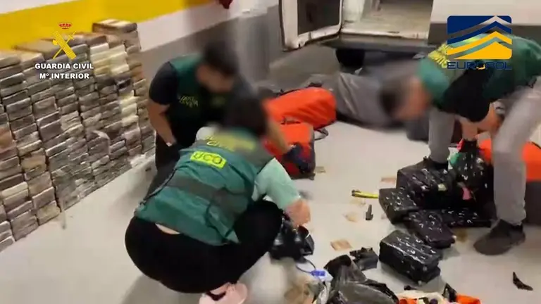 Operaci&oacute;n de la Guardia Civil contra el narcotr&aacute;fico en las provincias de Huelva y C&aacute;diz. - GUARDIA CIVIL