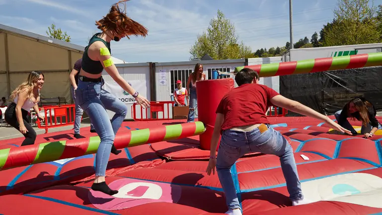 Carpa Universitaria de Primavera 2023 de la UPNA en las instalaciones de CD Amaya en Pamplona. I&Ntilde;IGO ALZUGARAY