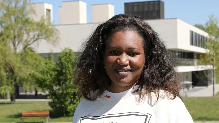 Jolie Moyo, edil de Podemos en el Valle de Eg&uuml;&eacute;s. CEDIDA