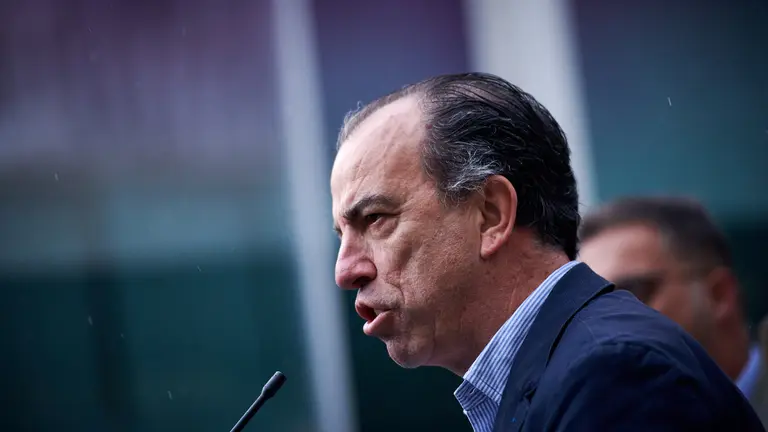 Acto de inicio de la campa&ntilde;a electoral del PPN para las elecciones forales y regionales con la intervenci&oacute;n de Carlos Garc&iacute;a Adanero y Javier Garc&iacute;a. PABLO LASAOSA