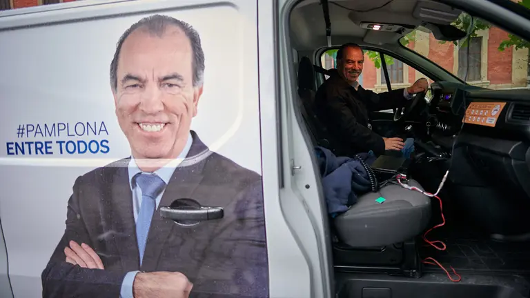 Acto de inicio de la campa&ntilde;a electoral del PPN para las elecciones forales y regionales con la intervenci&oacute;n de Carlos Garc&iacute;a Adanero y Javier Garc&iacute;a. PABLO LASAOSA