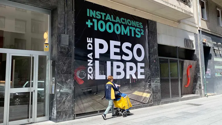 Los cines Olite de Pamplona se transforman en un gimnasio. Navarra.com