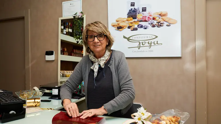 Confiter&iacute;a Goya, en la calle Tafalla 28 de Pamplona. I&Ntilde;IGO ALZUGARAY