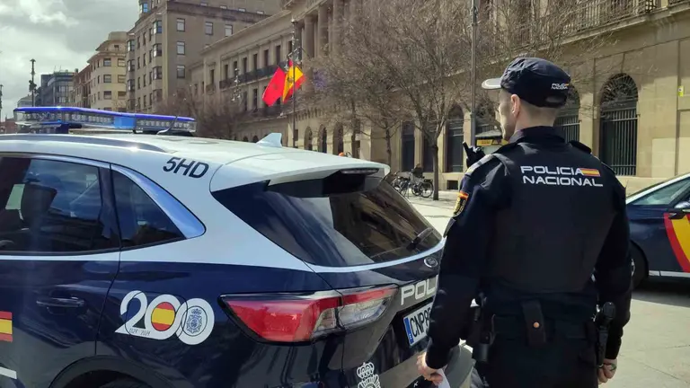 Un agente de Polic&iacute;a Nacional. ARCHIVO