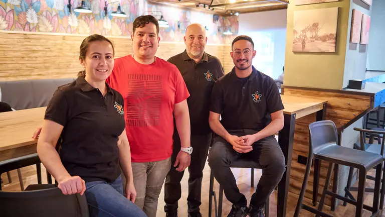 Cervecer&iacute;a La Vuelta, en el n&uacute;mero 2 la Avenida de Pio XII de Pamplona. PABLO LASAOSA