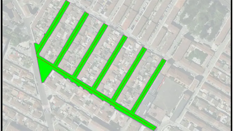 Se inicia la licitación del proyecto de renovación y
pavimentación de calles en el Barrio de Lourdes. AYUNTAMIENTO DE TUDELA