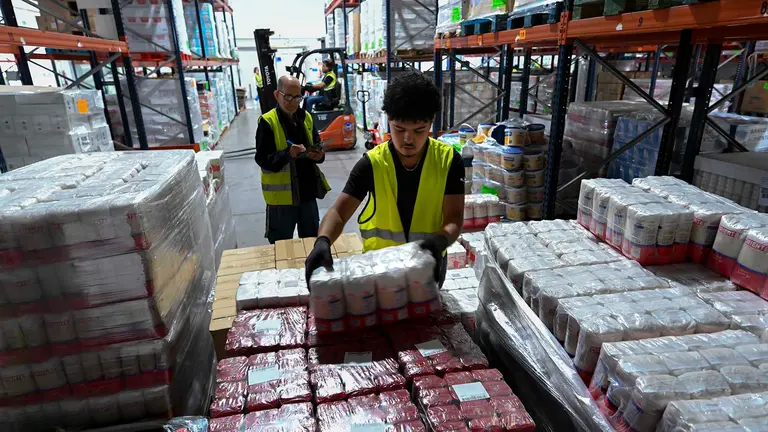 Imagen de archivo del Banco de Alimentos. CEDIDA