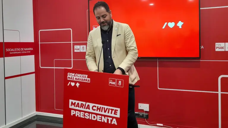 El secretario de Organizaci&oacute;n del PSN, Ram&oacute;n Alz&oacute;rriz - EUROPA PRESS