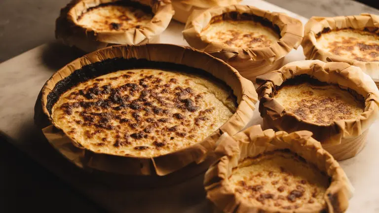 Imagen de las tartas de queso de la Cicciobella. CEDIDA