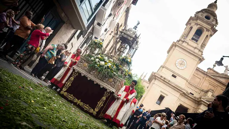 Procesi&oacute;n del Corpus Christi en Pamplona. JASMINA AHMETSPAHIC