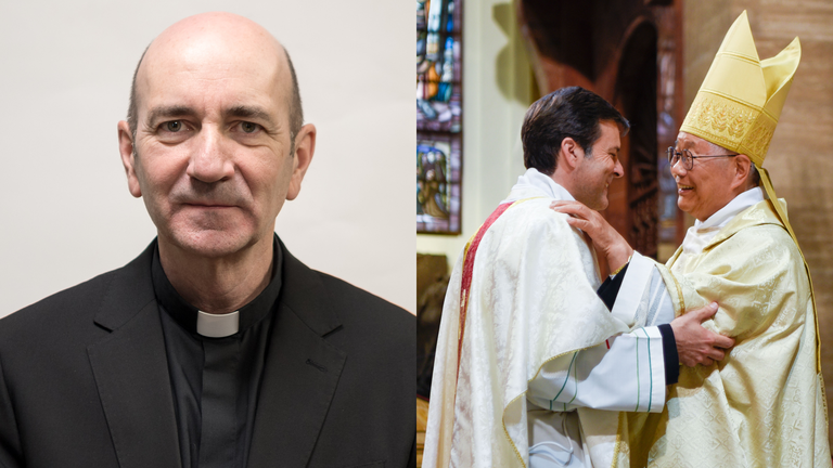 Javier Marrod&aacute;n y H&eacute;ctor Devesa se han ordenado sacerdotes en Roma. UNIVERSIDAD DE NAVARRA