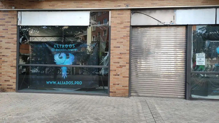 El local está ubicado en la calle Francisco Bergamín de Pamplona. NAVARRA.COM