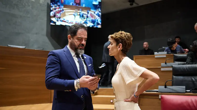 Sesi&oacute;n constitutiva del Parlamento de la XI Legislatura para los a&ntilde;os 2023-2027. PABLO LASAOSA