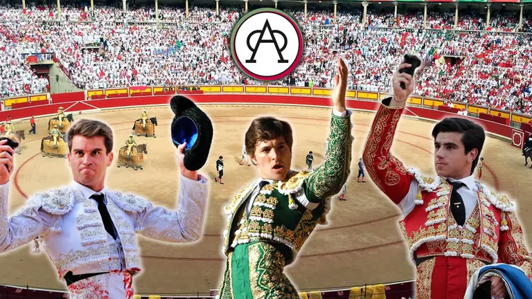 Viernes 14 de julio.  Feria del Toro de San Ferm&iacute;n 2023. Toros de Miura para Rub&eacute;n Pinar, Juan Leal y Jes&uacute;s Enrique Colombo. NAVARRA.COM