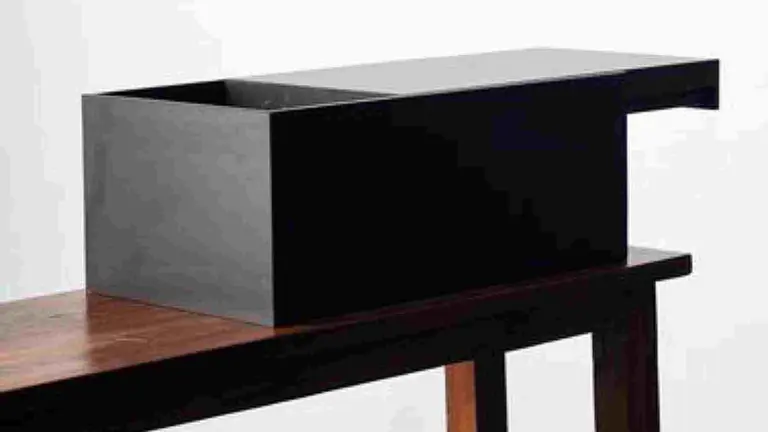 Lavatoc, el lavadero tocador que con el que Irene Balda se ha impuesto en el  concurso de Dise&ntilde;o para J&oacute;venes Talentos Saltoki Home. CEDIDA